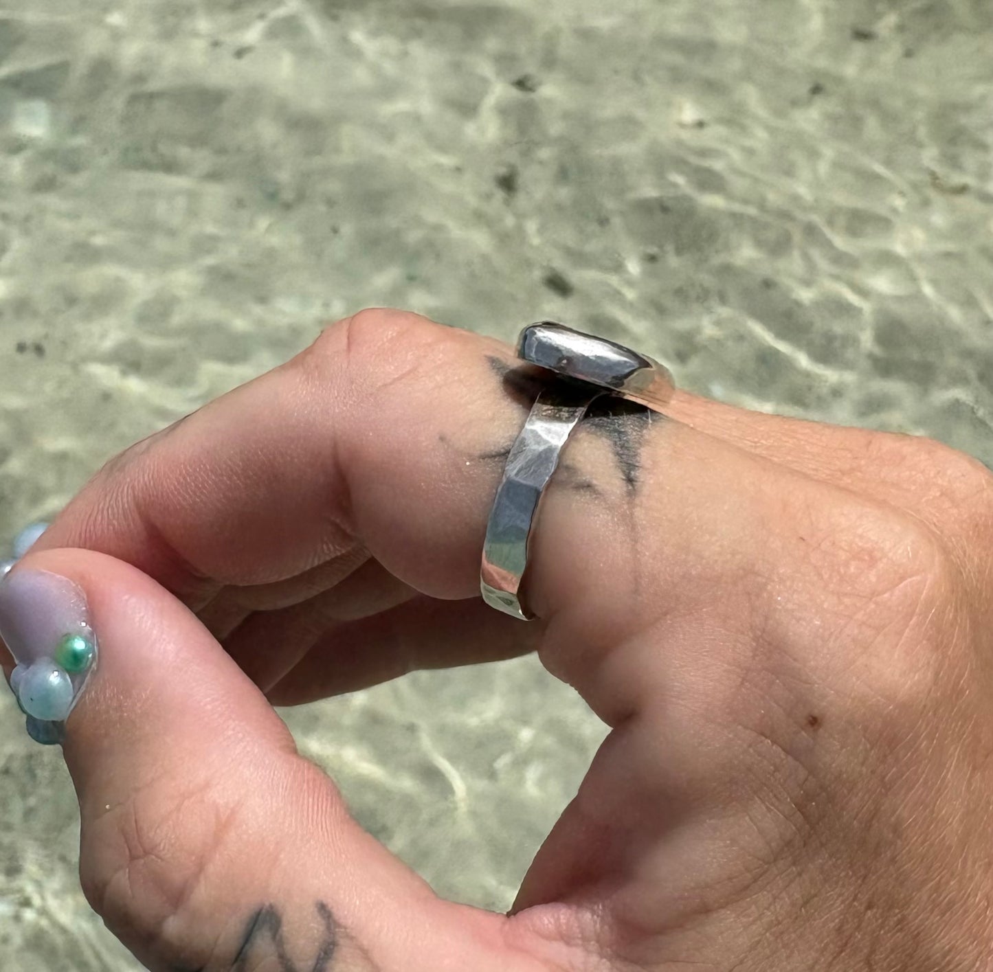 Mermaid Treasure Classic Sea Glass Ring