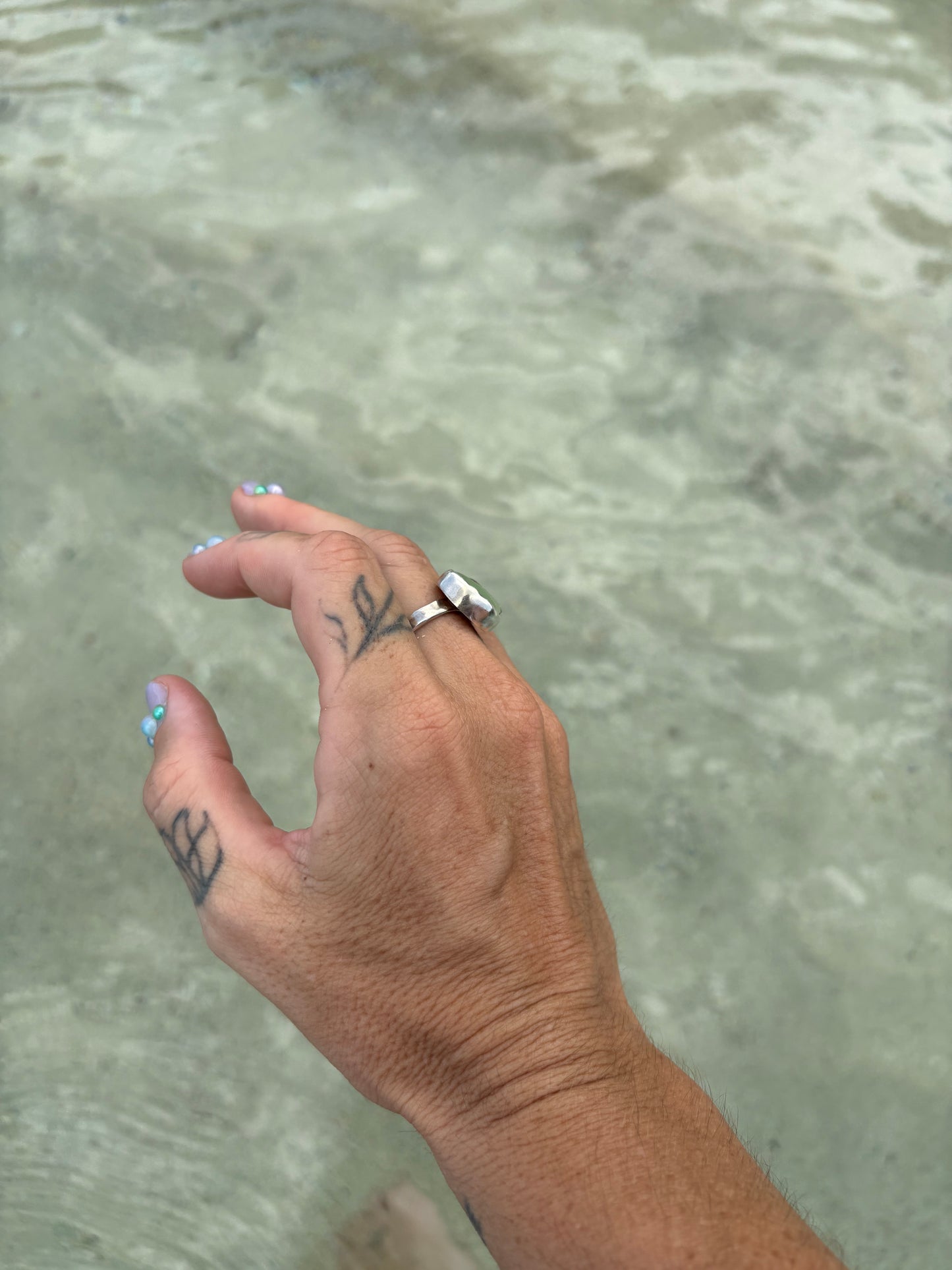 Mermaid Treasure Classic Sea Glass Ring