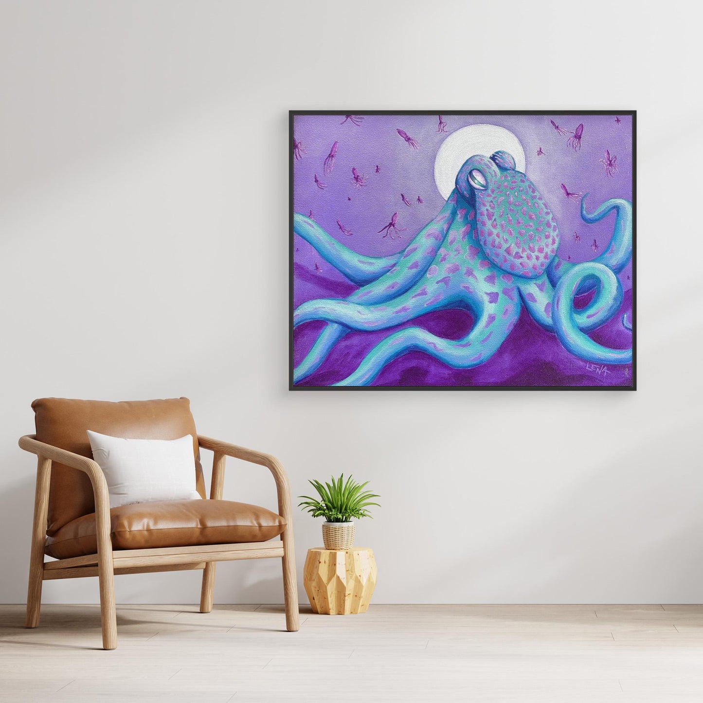 “The Great Mother” Octopus Painting