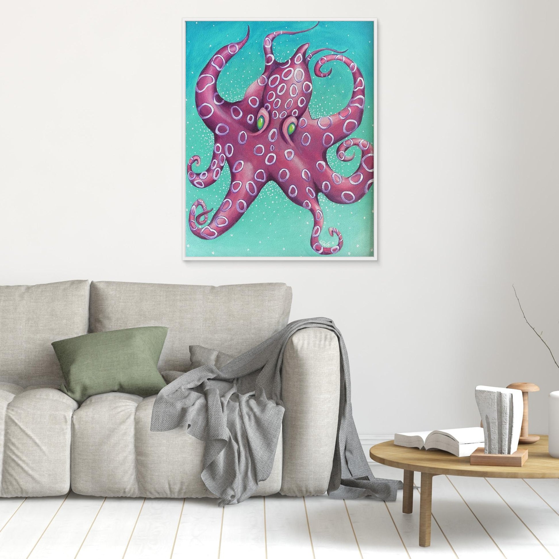 “Alien Love Magic” Octopus Painting