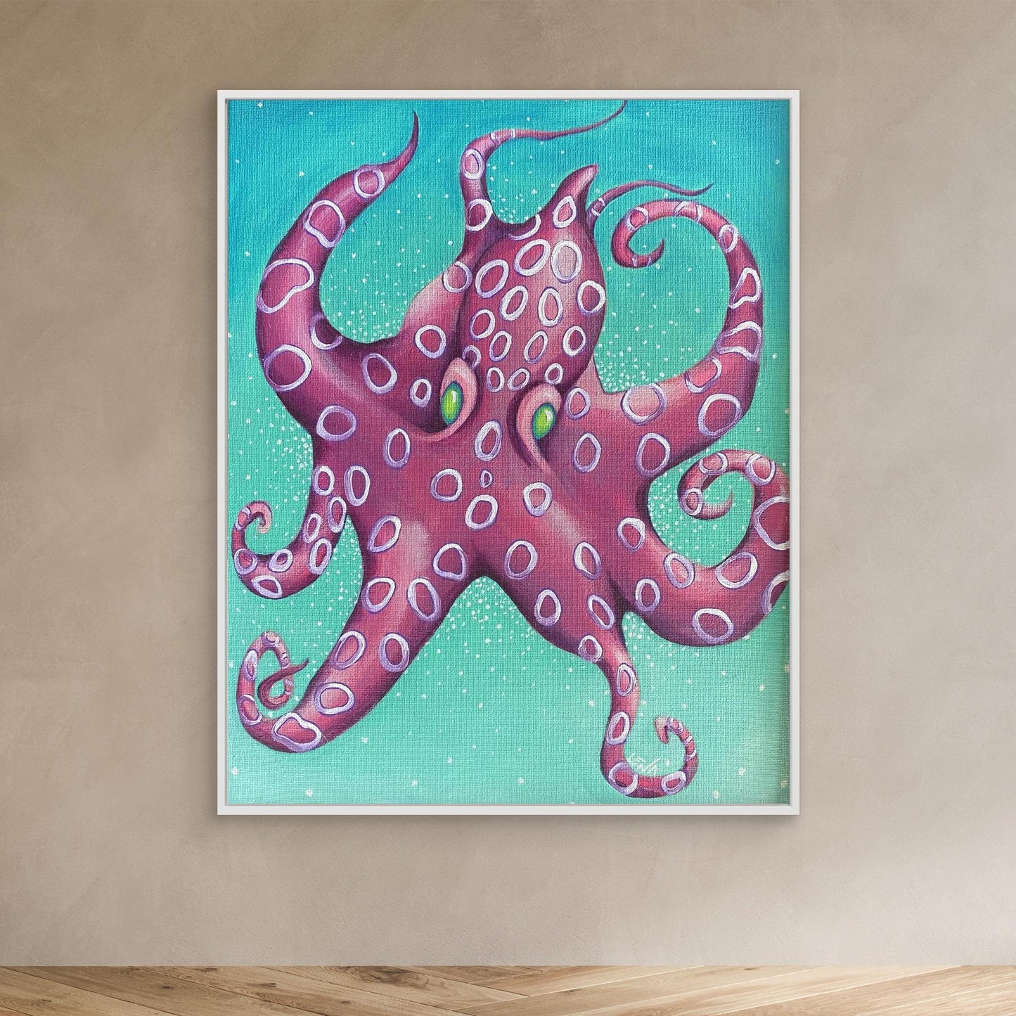 “Alien Love Magic” Octopus Painting