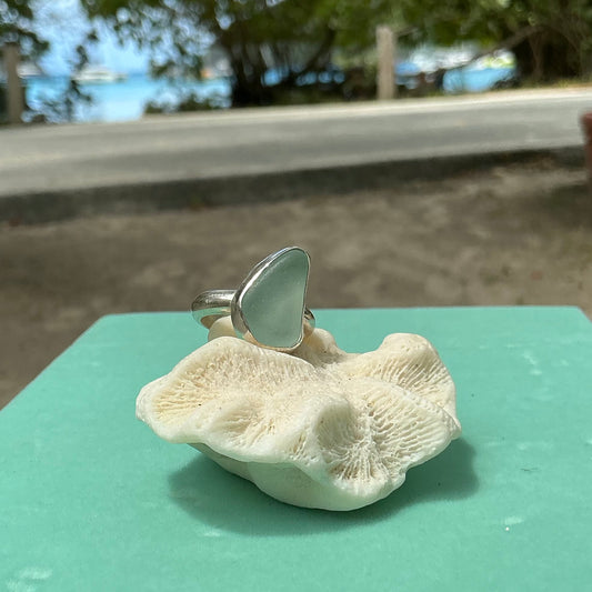 Mermaid Treasure Classic Sea Glass Ring