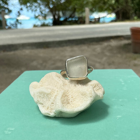 Mermaid Treasure Classic Sea Glass Ring