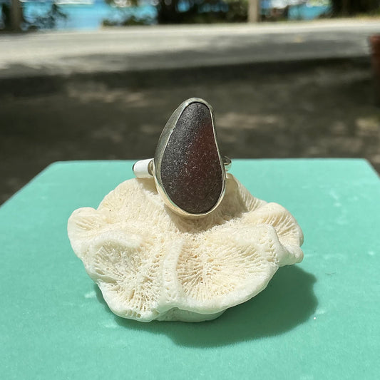 Mermaid Treasure Classic Sea Glass Ring