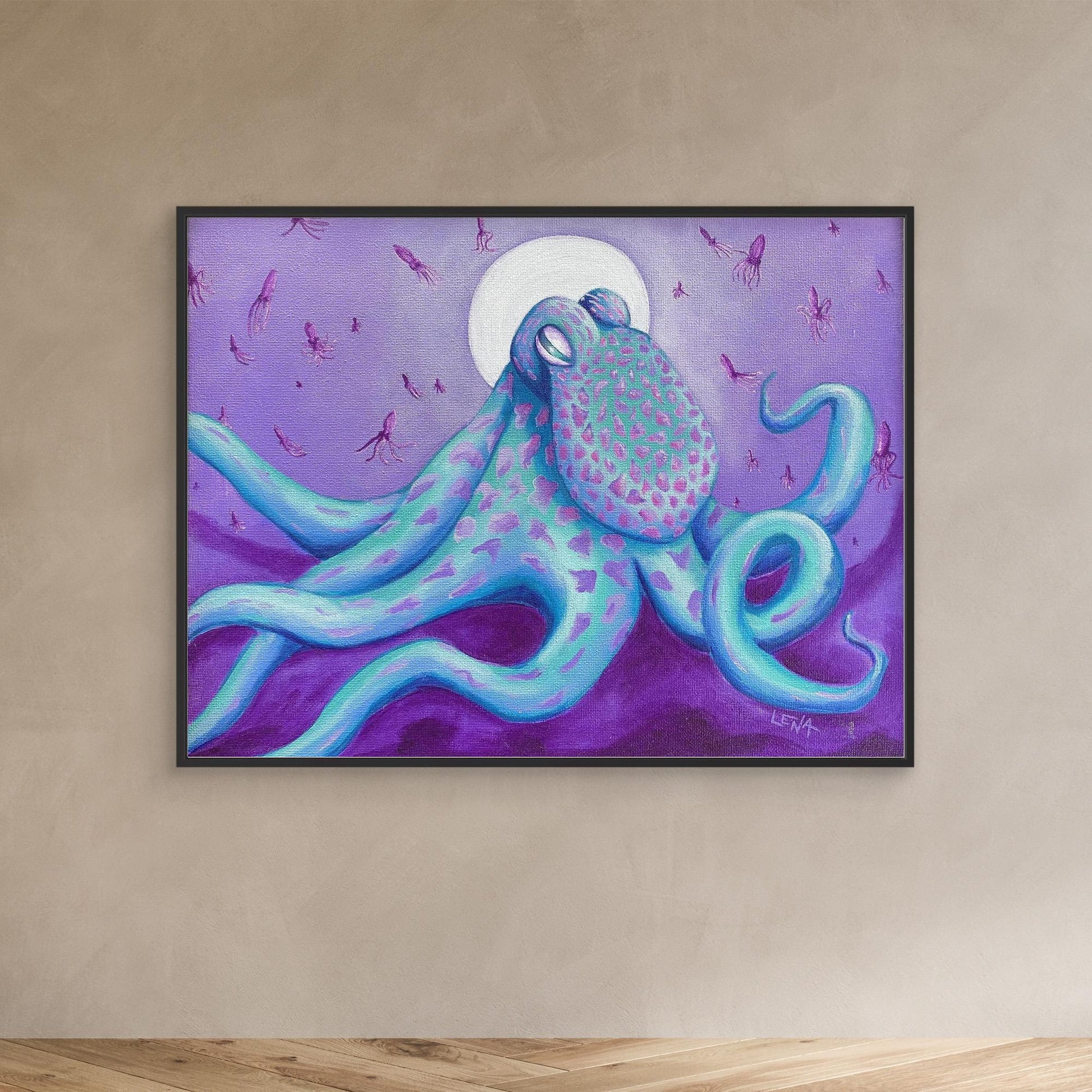 “The Great Mother” Octopus Painting