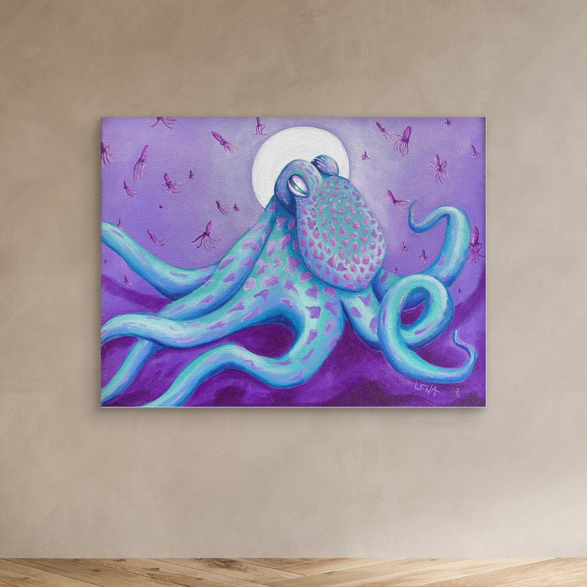 “The Great Mother” Octopus Painting